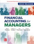 Financial Accounting for Managers: 2024 Release ISE