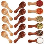 Small Wooden Salt Spoon - 20 Pack M