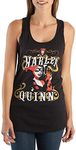 Harley Quinn Tank Top DC Comics Shirt Harley Quinn Apparel DC Comics Tank Top-Large Black