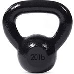 JFIT Kettlebell Weights Cast Iron, 20 LB