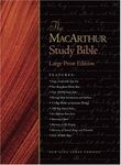 MacArthur Study Bible-NKJV-Large Print