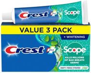 Crest + Scope Whitening Toothpaste 