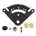 labwork Steering Sector & Pinion Gear W/Bushings Replacement for John Deere D130 D140 D150 D160 D170 1GXD110E