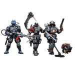 JOYTOY Action Figure 1/18 Battle for The Stars Wasteland Scavengers Collection Model(Set of 3 Figures) Birthday Gift