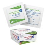 Dynarex 1113 Latex Free Sterile Alcohol Prep Pad, Medium (Box of 200) White