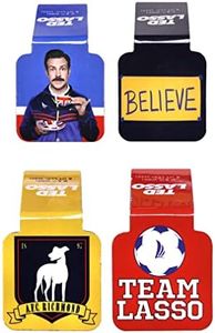 Ata-Boy Ted Lasso Bookmark, Believe Bookmark Magnetic Bookmarks (4 Set) Ted Lasso Gifts & Merchandise