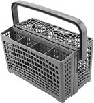 Utiz Universal Utensil Cutlery Basket 2 in 1 For Whirlpool Bosch Maytag Kenmore Dishwashers 23 x 13 x 14.5CM