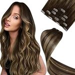 LaaVoo Human Hair Clip in Extension