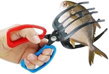 Fish Claw Gripper, Fishing Pliers Gripper, 3 Claw Fish Gripper,Fish Culling System Fish Gripper,Metal Fish Control Clamp, Control Forceps for Catch Fish Fishing Accessories (3 Claw Fish Gripper)