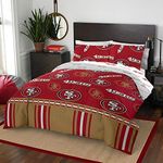 The Northwest Company NFL San Francisco 49ers Bed in a Bag Set, Queen, Rotary Legacy