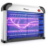 Buzbug 6W High Efficiency Electric Indoor Zapper, 3 LED Lamps with 30,000 Hours Lifespan, Powerful Mosquito and Fly Killer 2800V, Ideal for Home, Backyard, Yard and