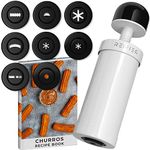 Churrera Churro Maker Machine - Free Recipe eBook Included - 8 Interchangeable Discs - Churros Maker Machine