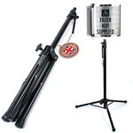 Nordell studio isolation shield stand - professional adjustable tripod support for microphone reflection filter