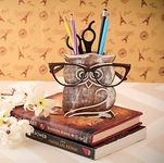 Secret Santa Gifts for Women Men Owl Cute Pen Pencil Holder For Desk Spectacle Holder Birthday Gifts for Him Her Mom Dad