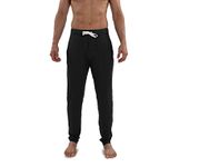 Saxx Underwear Men’s Snooze Lounge Pants - Men’s Lounge Wear Pants – Ankle Length PJ Pants – Men’s Sleep and Lounge Wear, Black,Medium