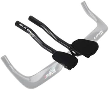 Yccyctrek Carbon Fiber aero bars for road bike aero bars 340mm TT Rest bullhorn aerobar Bicycle Cycling clip on earo bars 3K Glossy triathlon aerobars bike resting handle bars