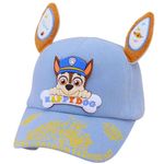 Mallexo 3D Cute Cartoon Baseball Cap for Kids Boys and Girls 2-12 years Hat for Kids Paw Pup Buddies Rescue Team Caps Patrol Toys Cap for Baby Birthday Gifts (Blue, Pups)