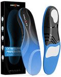 TMANI Arch Support Insoles Plantar Fasciitis for Men Women - Orthotic Support Shoe Inserts for Flat Feet - Heavy Duty Boot Insoles for Men Work Sport Walking Standing