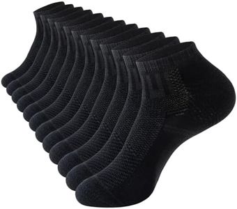 Stoeury Calcetines Tobilleros Hombre, 6 Pares Calcetines Cortos Hombre Verano Transpirables, Calcetines Deporte Antiampollas, Calcetines Running Hombre Algodon, ideales para Casa, Correr, Trabajo