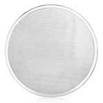New Star Foodservice 50974 Seamless Aluminum Pizza Screen, Commercial Grade, 16-Inch, Pack of 6