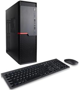 Envision S13 SFF PC (3.8-4.6GHz 8-Core Ryzen 7 5700G w/FHD Low/Med Gaming Radeon Graphics, 16GB RAM, 512GB NVME SSD, MSI mb, WiFi, Windows 11 Pro, 10 USB, HDMI + DVI, RJ45, KB+Mouse, Desktop Computer