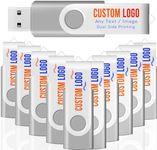 [100pcs] Custom Logo USB Flash Driv