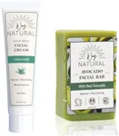 Way Natural 1 Goat Milk Face Cream/Lotion & 1 Avocado Facial Bar