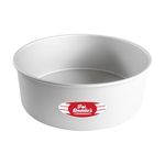 Fat Daddio's PRD-104 Round Cake Pan, 10 x 4 Inch, Silver