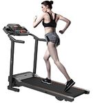 EVOLVE B1 Motorized Electric Treadmill for Home - 3 level manual inclination & Foldable running machine with 12 programs - Bluetooth, speaker, USB Port, AUX - Zwift App for smart phone