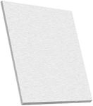 Eowpower 6061 T6 Aluminium Sheet Metal, 12 x 12 inches, 3 mm Thickness, Heat Treatable Rectangle Flat Plain Metal Plate Panel Finely Polished and Deburred, Covered with Suitable Film