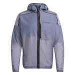 adidas Mens TERREX AGRAVIC WINDWEAVE TRAIL RUNNING WINDBREAKER Wonder Steel S