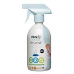 Vital Baby Hygiene AQUAINT Sanitising Water - Kills 99.9% of Germs - Baby Safe - No Alcohol, Fragrance or Harmful Chemicals – Safe to Swallow – Sanitise Baby Bottles, Soothers, Toys & Surfaces - Vegan