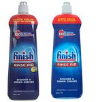 Finish Rinse Aid for Shinier and Drier Dishes ORIGINAL, Pack of 2