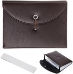 BTSKY PU Leather Expanding File Fol