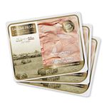 Prosciutto Cotto, Cooked Ham by Salumi Pasini® | 3 Trays, 90 gr Each | Gluten and Lactose Free