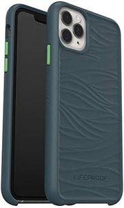 Otterbox Funda para iPhone 11 Pro Max LifeProof Wake, resistente a golpes y caídas hasta 2 Metros,Funda Protectora Fina, Fabricada Manera Sostenible con Plástico reciclado del Mar, Gris