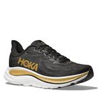 Hoka Womens Clifton 10, Black/Gold, 4 UK