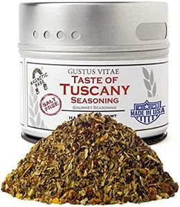 Gustus Vitae - Taste of Tuscany - Gourmet Seasoning - Non GMO - Artisanal Spices Blend - Magnetic Tin - Gourmet Spice Blend - Crafted in Small Batches - Hand Packed