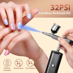 YF YOUFU Cordless Airbrush Kit – Rechargeable Portable Spray Tool