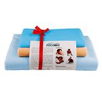 Newnik Reusable Absorbent Sheets/Underpads Combo (Sky Blue-Peach-Firoza)