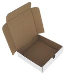 10 x Pizza Boxes ☆ Takeaway Fast Food Cake Packaging White ☆ Size : 7 INCH