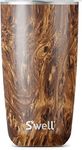 S'well Stainless Steel Tumbler - 18 Fl Oz - Teakwood