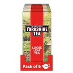 Yorkshire Tea Loose Leaf Tea, 250 g (Pack of 6)