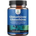 Reduced Glutathione Supplement with Glutamic Acid - L Glutathione 500mg Per Serving with Silymarin Milk Thistle Extract and ALA Alpha Lipoic Acid Complex - Rich in Antioxidants - 30 Capsules