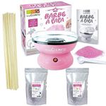 Cotton Candy kit - Machine + pink & blue preparation 800 g + 100 sticks