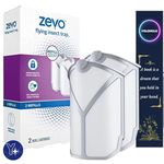 Zevo Flying Insect Trap, Fly Trap Refill Cartridge (2 Refill Cartridges) of YOLOMOLO with Gift