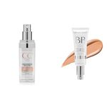 Marcelle CC Cream SPF 35, Medium, Complete Correction & BB Cream Beauty Balm, Light to Medium