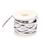 Tradico® 15M 49Ft 0.2x4mm Nichrome Flat Heater Wire for Heating Elements