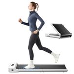 WALKINGPAD Z1 Walking Pad Treadmill Ultra-Thin Small Foldable Treadmills Walking and Jogging Under Desk Treadmill with 242Lbs Capacity White No Installation Required