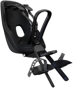 Thule Yepp Nexxt 2 Mini - Front Mounted Child Bike seat - Lightweight & Breathable seat - Adjustable footrests & footstraps - Fast Mount System - 5 Point Harness System - Magnetic childproof Buckle